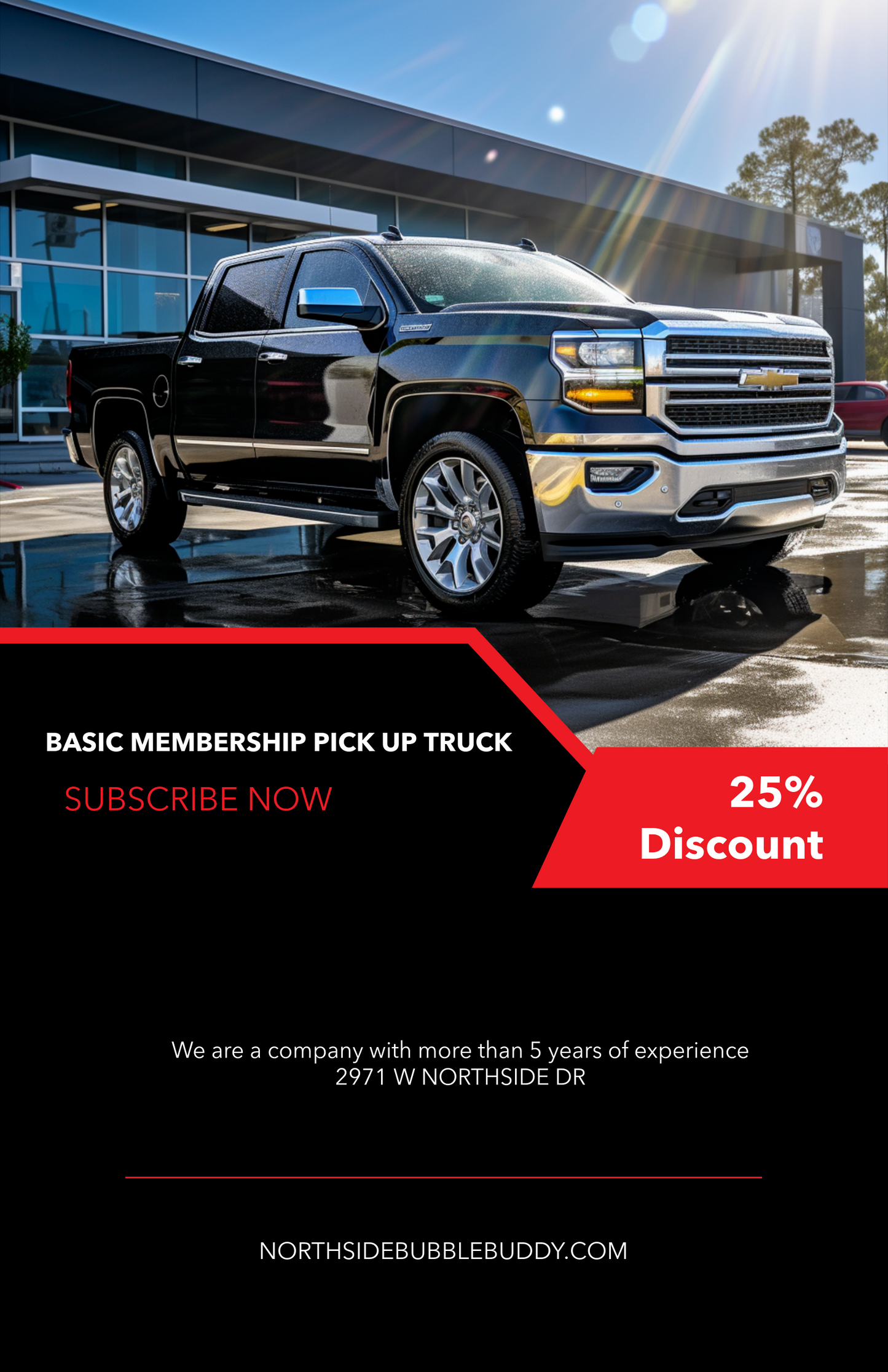 Basic Membership Pick Up Truck