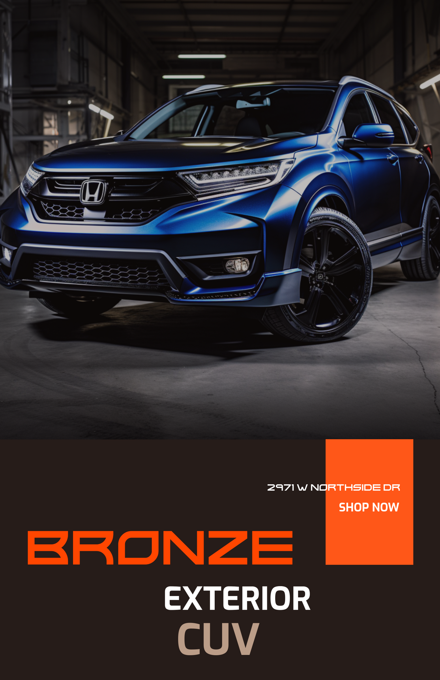 Bronze Exterior Detail CUV