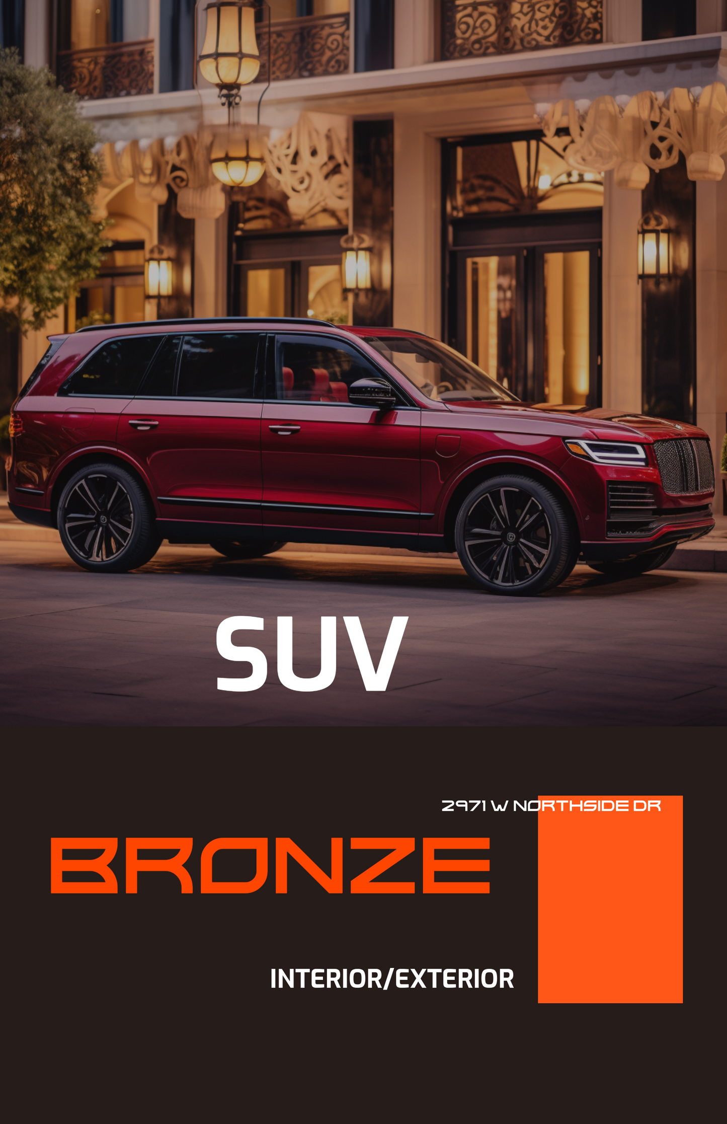 Bronze Exterior Detail SUV