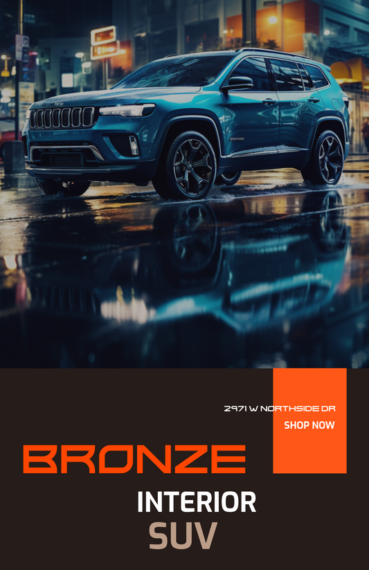 Bronze Interior Detail SUV