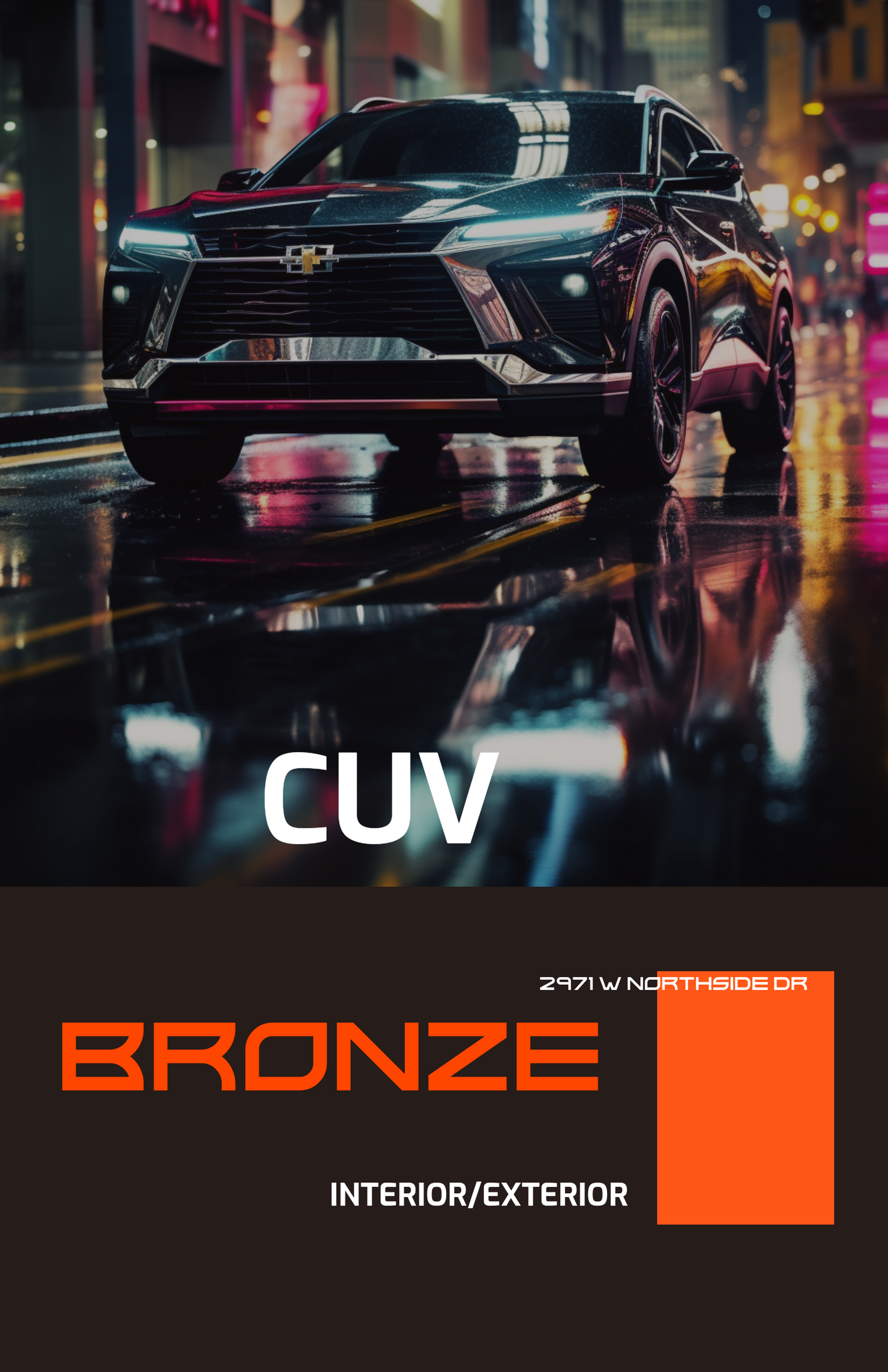 Bronze Interior & Exterior CUV