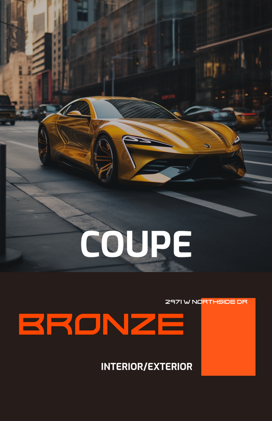 Bronze Interior & Exterior Coupe