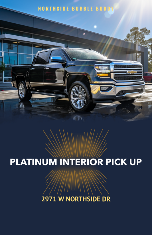 Platinum Interior Detail Pick Up Truck