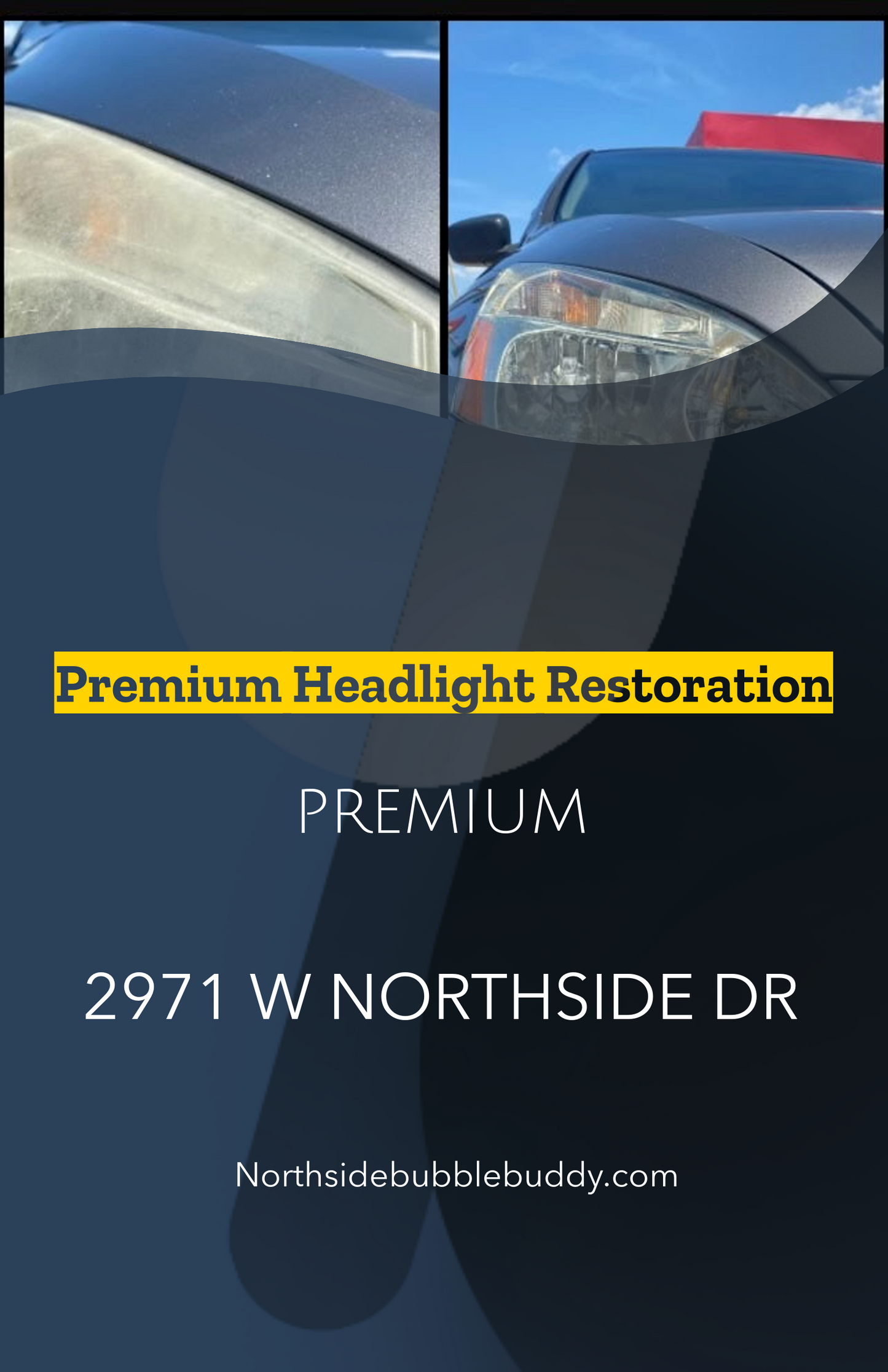 Premium Headlight Restoration